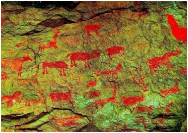 FileAmbadevi_Rock_Painting_-_Animal_zoo.jpg