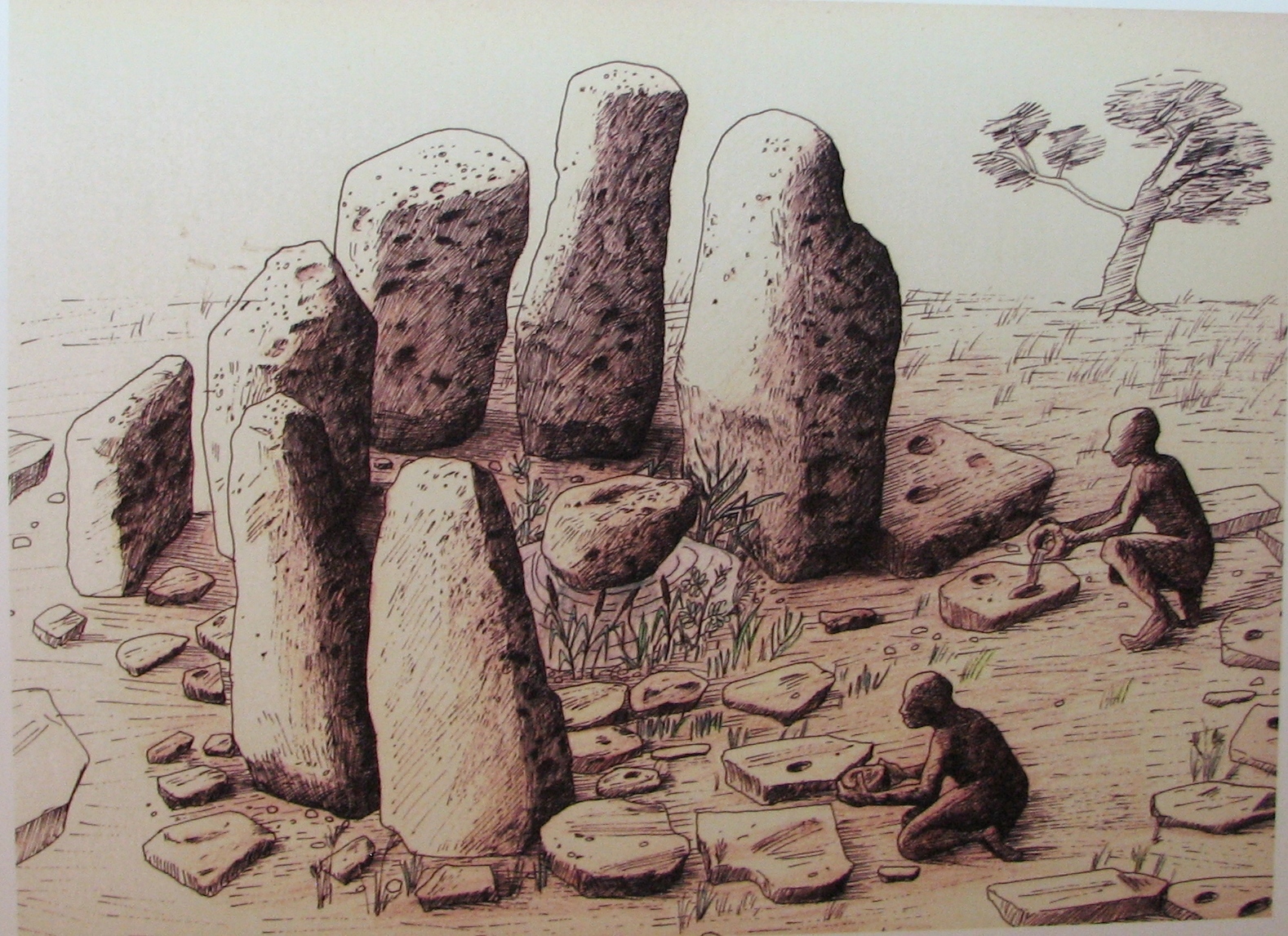 FileAtlit-Yam_Ritual_structure_made_of_stones_restoration.JPG