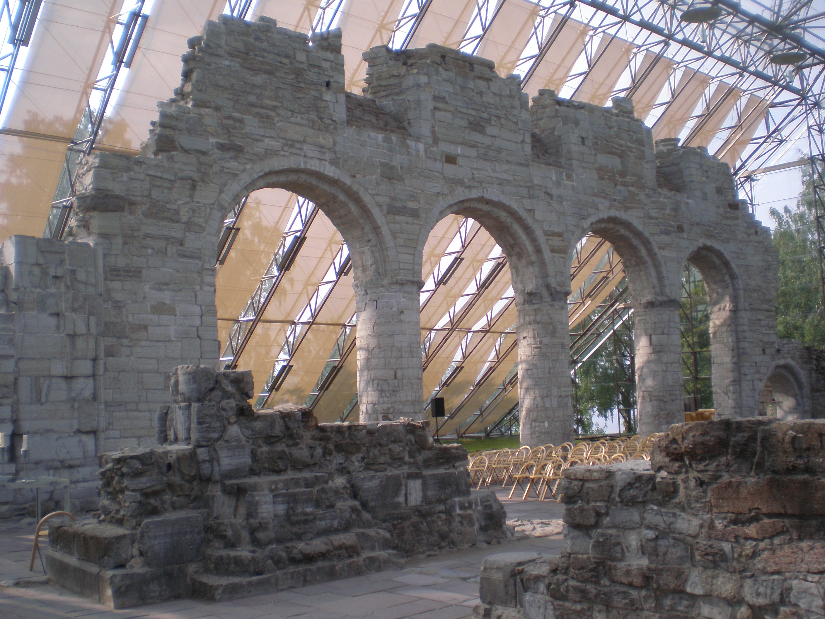 Cathedral Ruins in Hamar