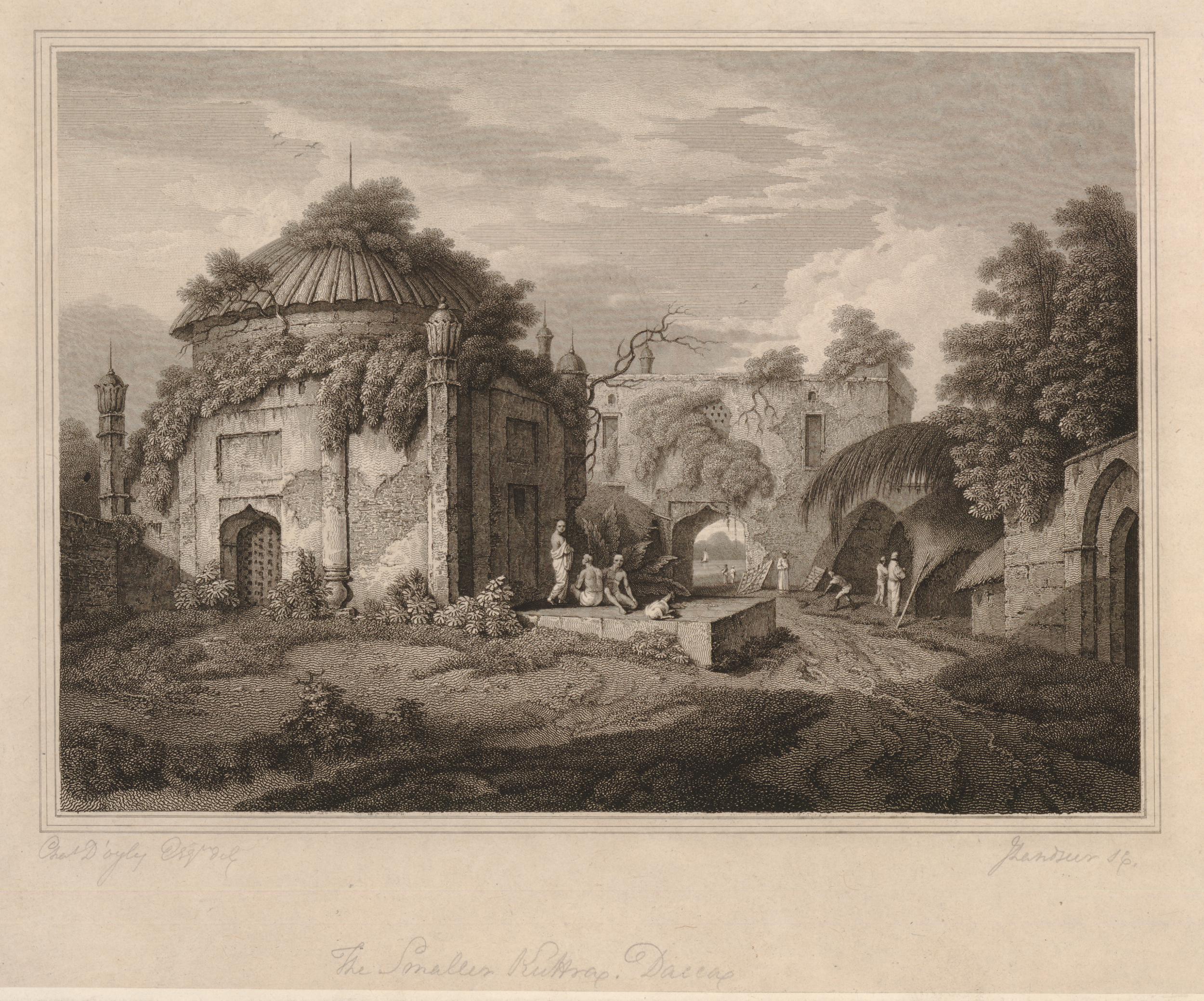 FileThe_Small_Kuttra_with_its_enclosed_Mosque_Dhaka_1817.jpg