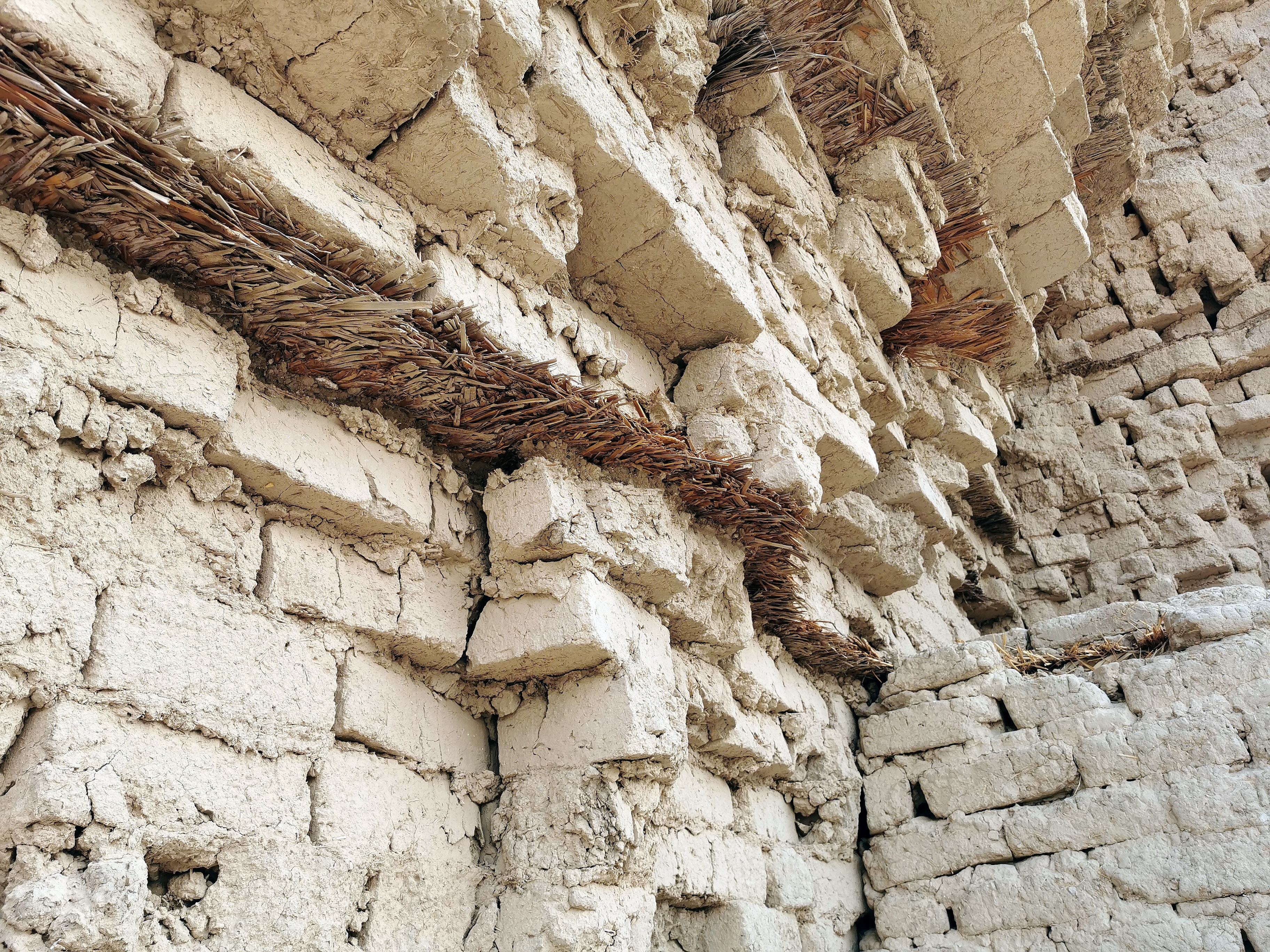 File1._Layers_of_reed_reinforcement_detail_of_the_core_of_the_Kassite-era_ziggurat_at_Dur-Kurigalzu_Aqar-Quf_western_Baghdad_Iraq._December_2021.jpg