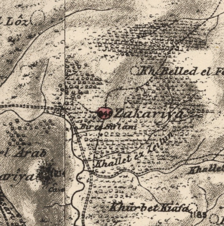 FileHistorical_map_series_for_the_area_of_az-Zakariyya_1870s.jpg